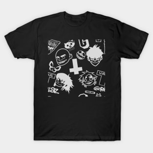 Virtual Band Pattern T-Shirt